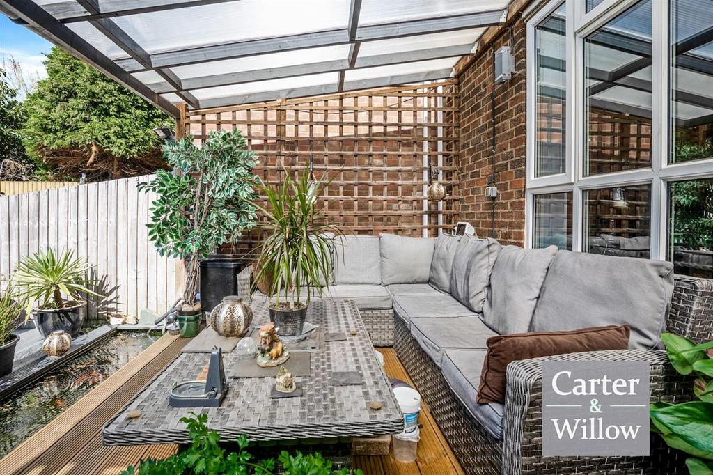 Raised decking area