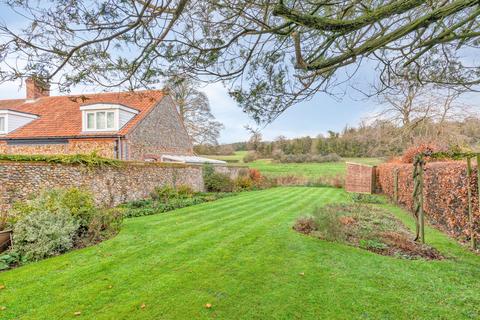 3 bedroom cottage for sale, Chain Free Letheringsett Cottage Overlooking the Glaven Valley