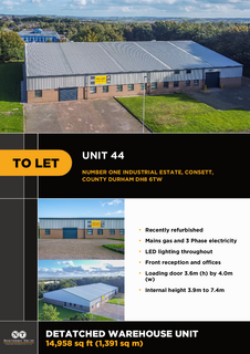 Warehouse to rent, Medomsley Rd Consett DH8 6TJ