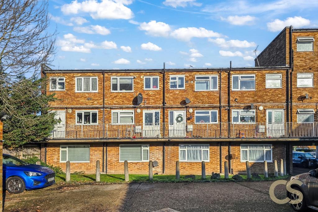 Apartment building facade, block of apartments
