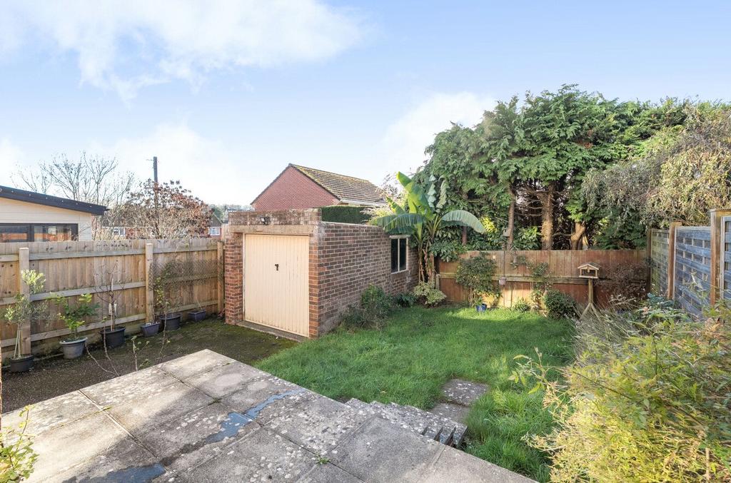 Rear Garden/ Garage