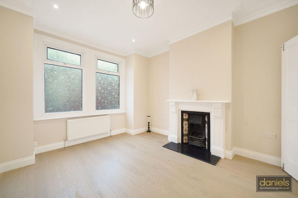 Living room, fireplace