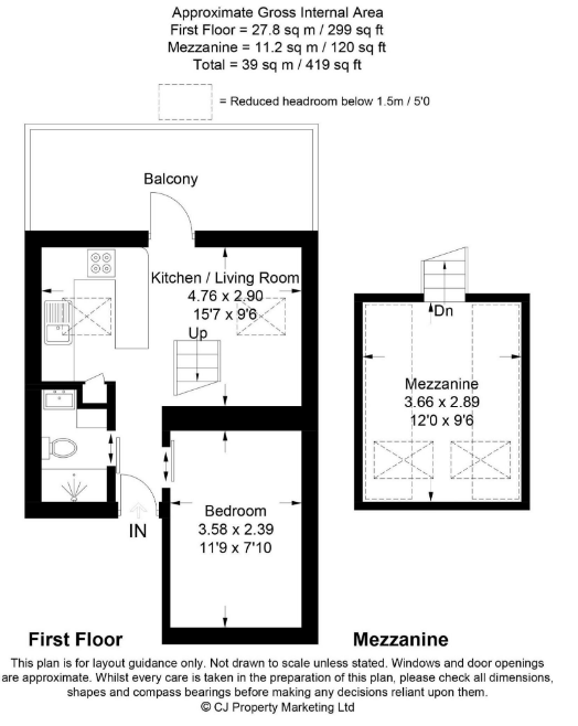 Floor plan Flat 3