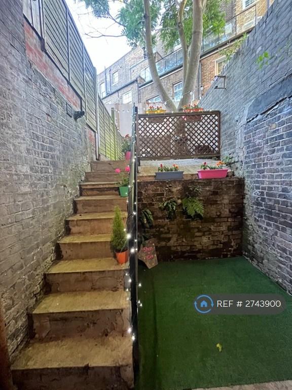 Steps Leading To Garden