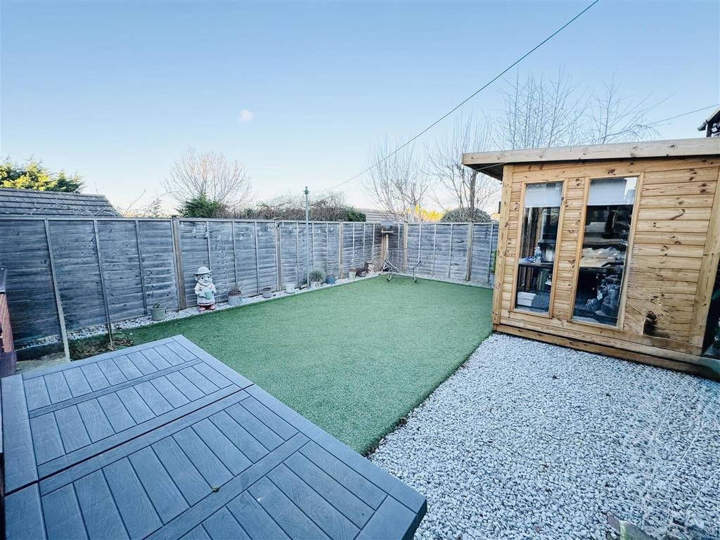 Rear garden