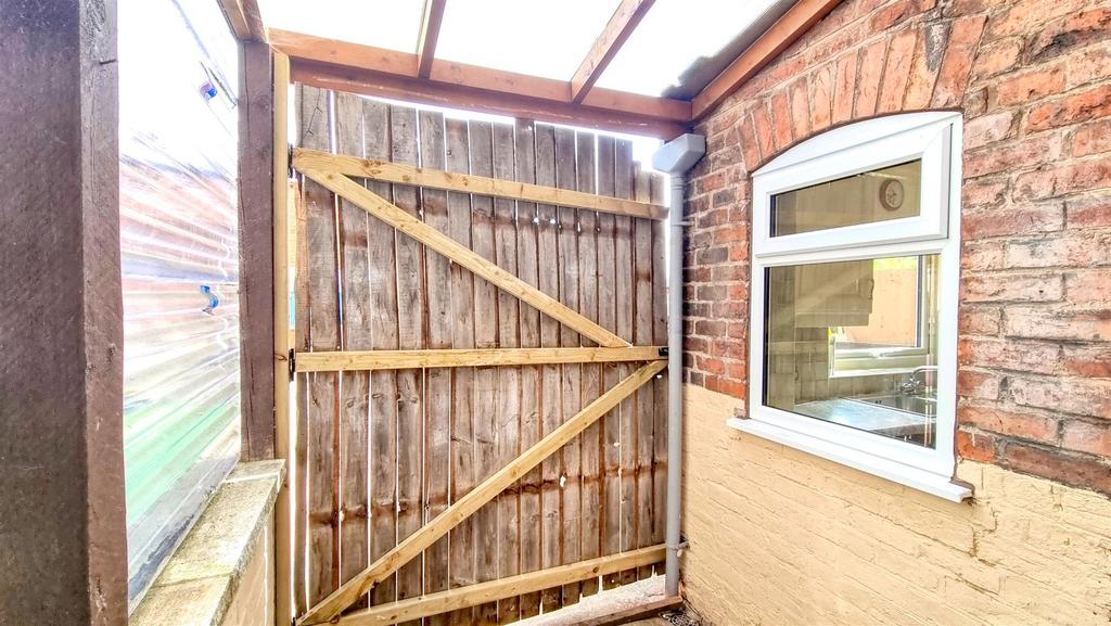 Gated courtyard