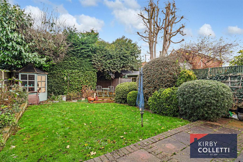 Rear garden