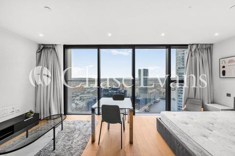 Studio to rent, Hampton Tower, South Quay, 75 Marsh Wall, Canary Wharf, London, E14