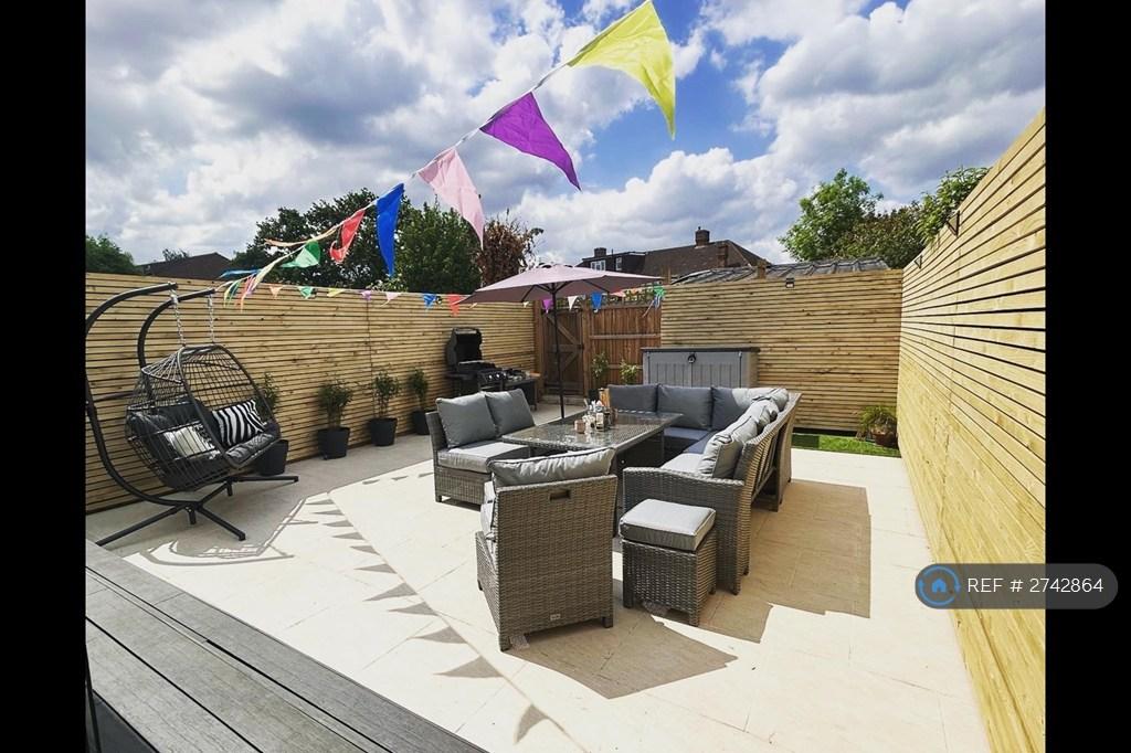 Rear Patio During Summer