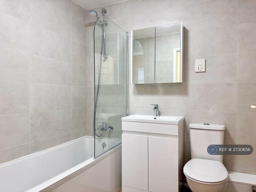 New Bathroom With Vanity Unit And Shower