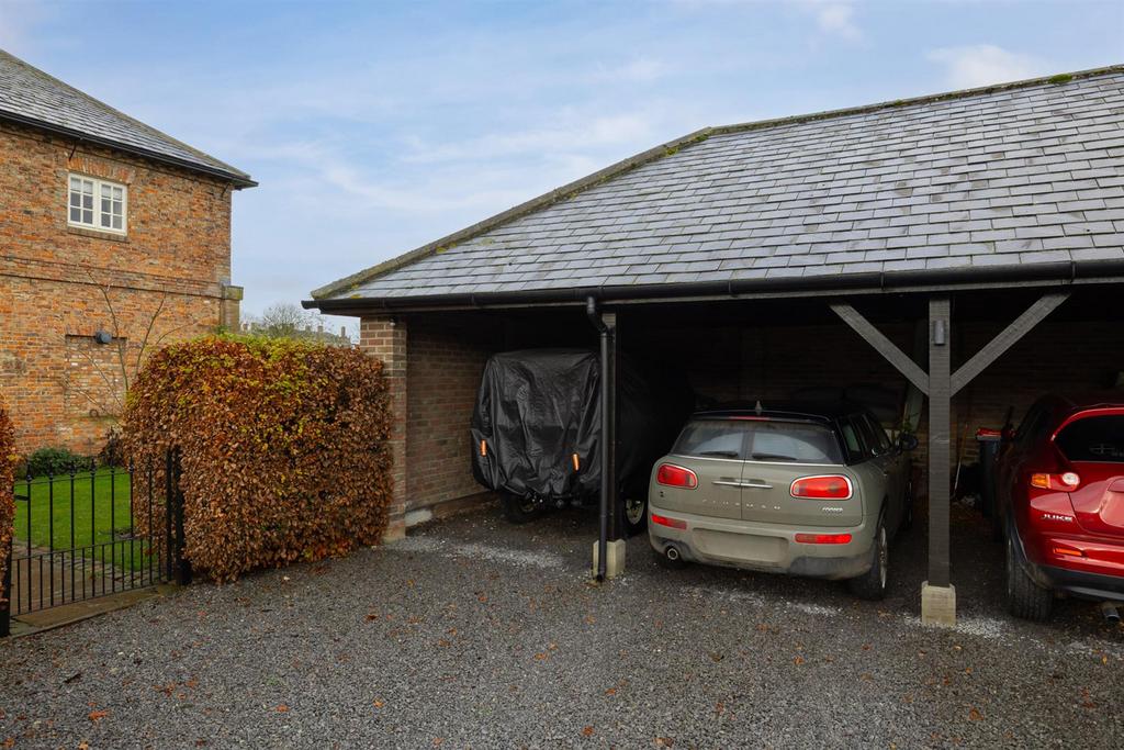 Open Double Garage