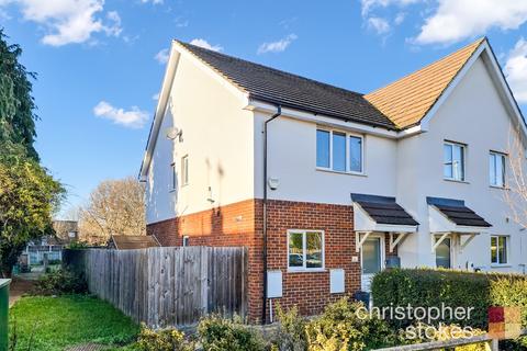 2 bedroom end of terrace house for sale, Hayden Court, Downfield Road, Cheshunt, Hertfordshire, EN8 8FA