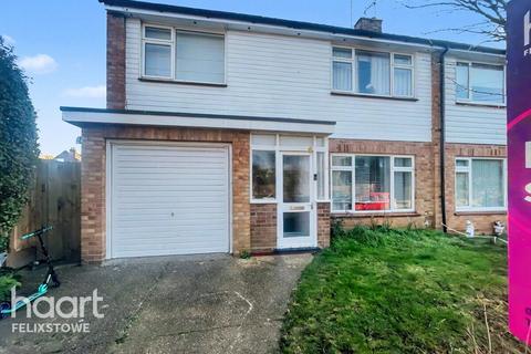 4 bedroom semi-detached house for sale, Quilter Road, Felixstowe