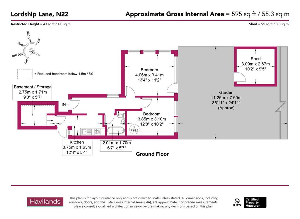 Flat 2, 686 Lordship Lane N22 5 JN-Floor Plan.jpg