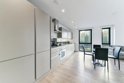 2 bedroom flat to rent, Roosevelt Tower,, 18 Williamsburg Plaza, Canary Wharf, London, E14