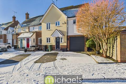 3 bedroom end of terrace house for sale, Spring Way, Sible Hedingham, Halstead, CO9