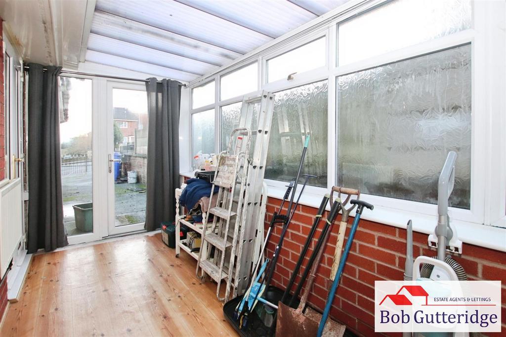 Half brick conservatory