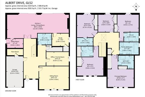 5 bedroom detached house for sale, Albert Drive, Cheltenham, Gloucestershire, GL52