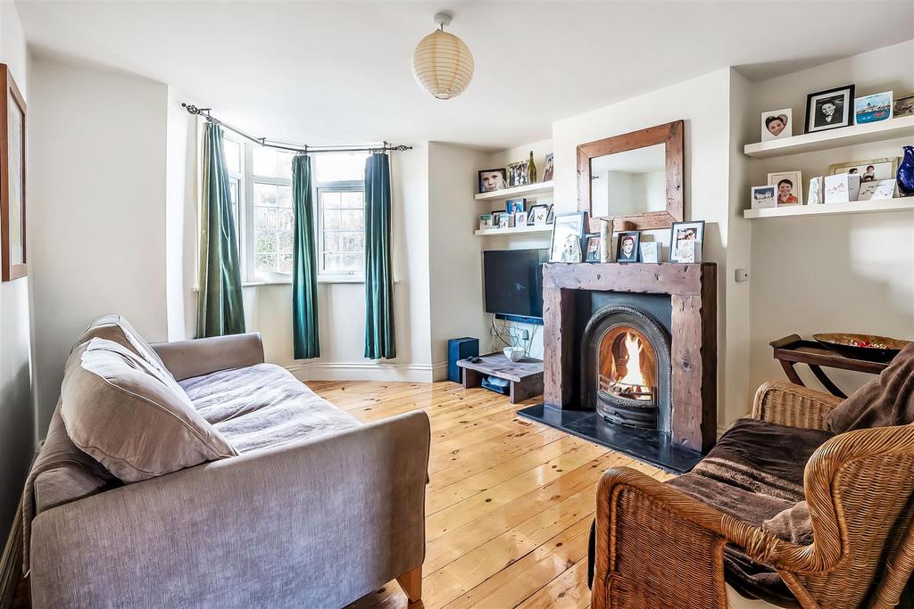 Living room, fireplace