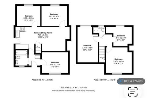 6 bedroom semi-detached house to rent, Newick Road, Brighton, BN1
