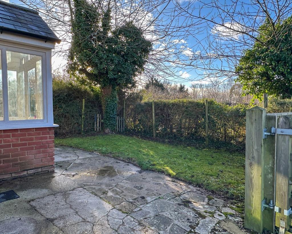Porch and front garden