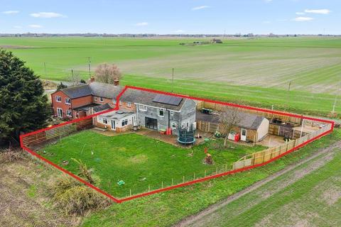 4 bedroom semi-detached house for sale, Moyses Bank, Marshland St James, Wisbech, Norfolk, PE14 8HE