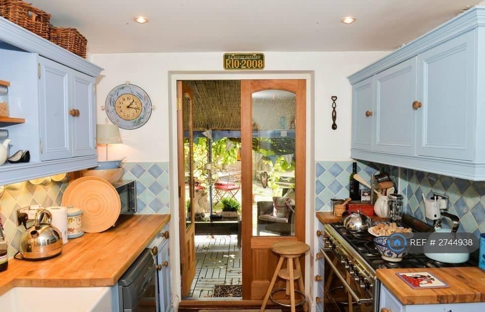 Kitchen With Smeg Oven Six Hobs, Fridge Freezer,