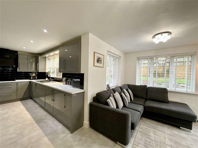Open plan living/kitchen/dining space