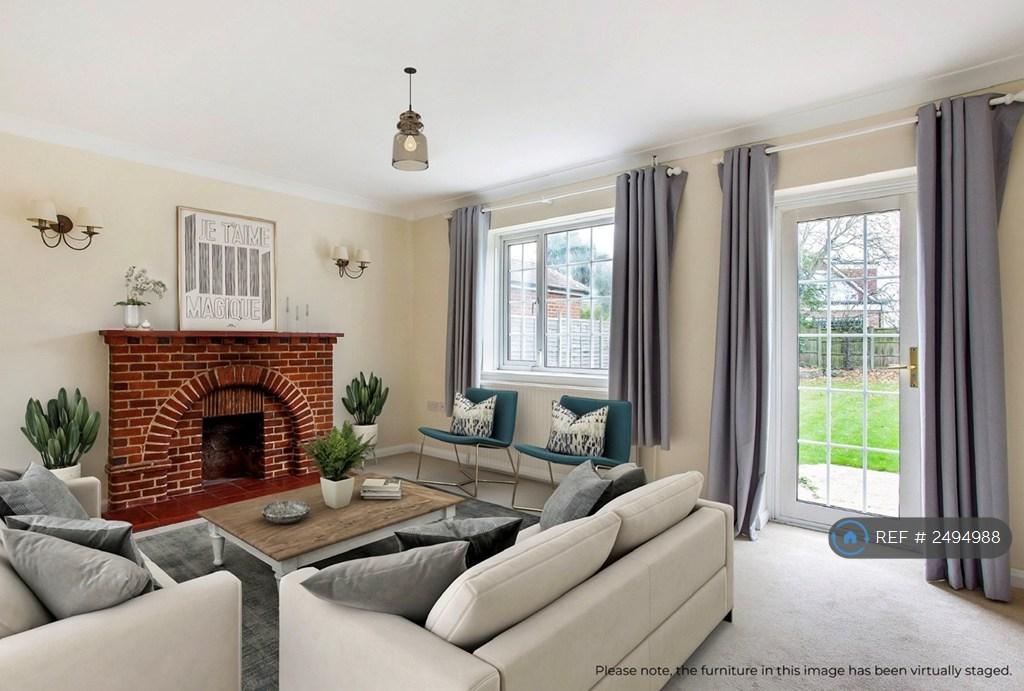 Lounge With Fireplace