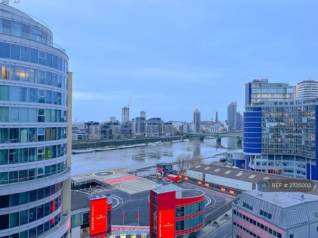 River And Heliport View
