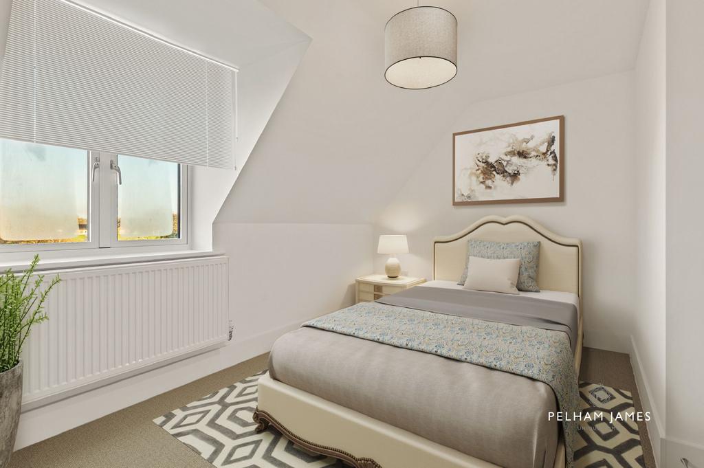 Third Bedroom, Osprey House, Medbourne...