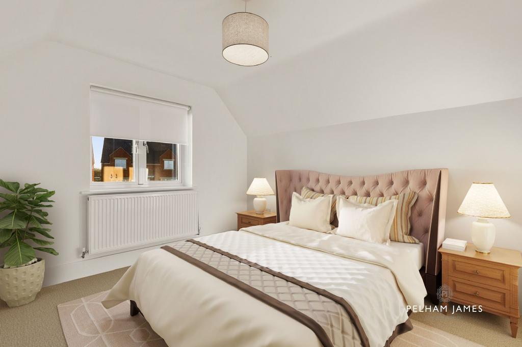 Fourth Bedroom, Osprey House, Medbourne...