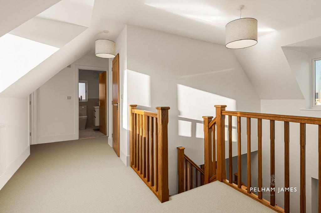 Landing, Osprey House, Medbourne (virtually...