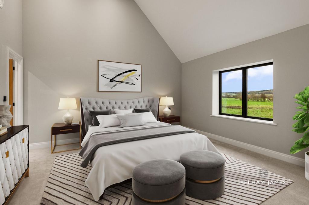 Second Bedroom, Redwing House, Great Easton...
