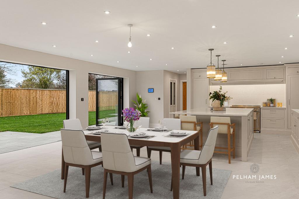 Open Plan Kitchen Living, Redwing House, Great...