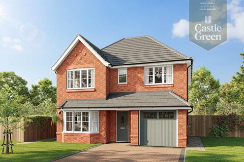 4 bedroom detached house for sale, Wrexham Road, Abermorddu, Wrexham LL12