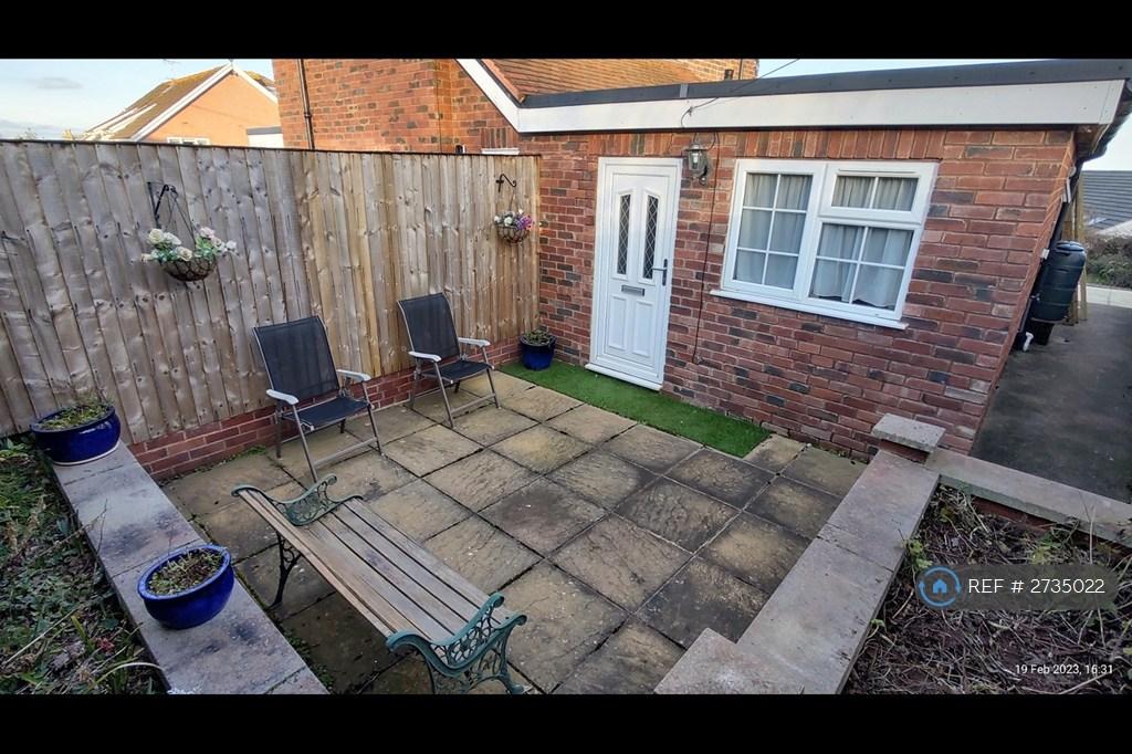 Rear Patio And Front Door Entrance