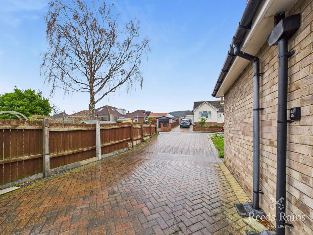 Driveway and Garage