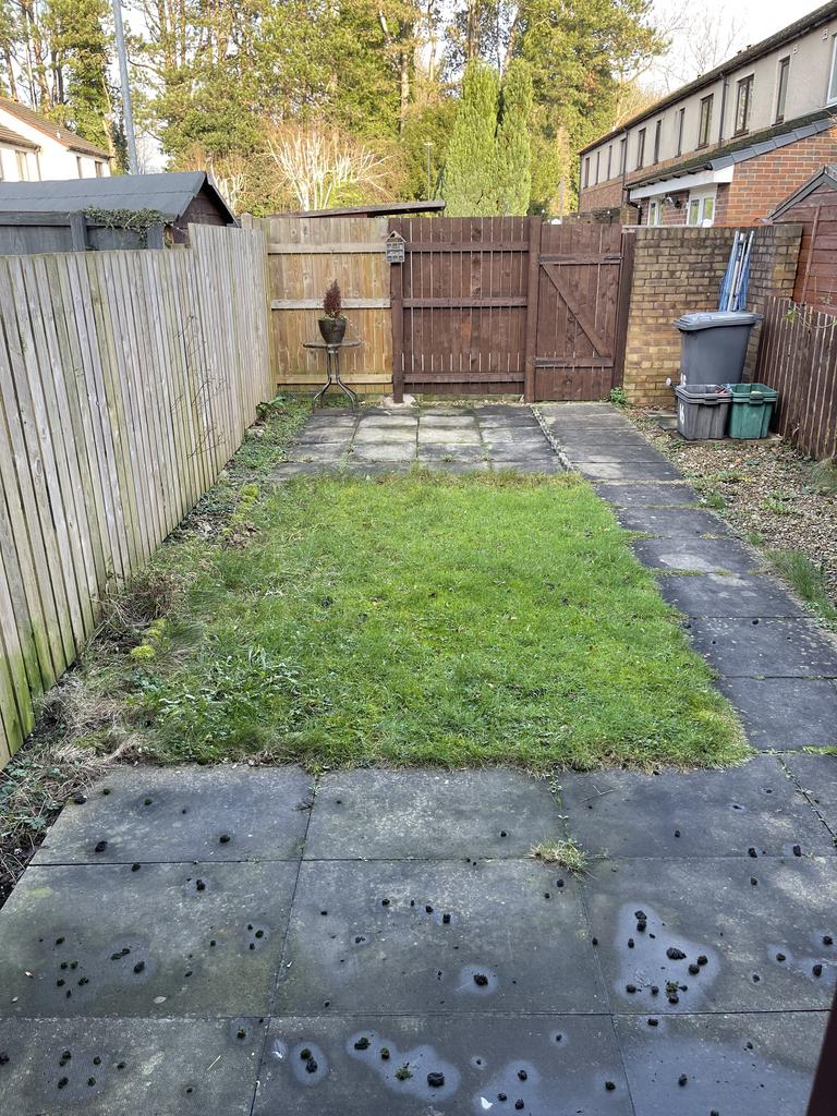 Rear garden