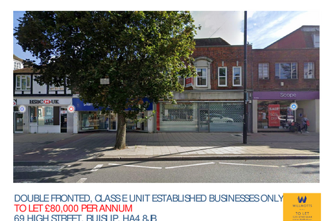 Retail property (high street) to rent, 69-69a High St Ruislip HA4 8JB