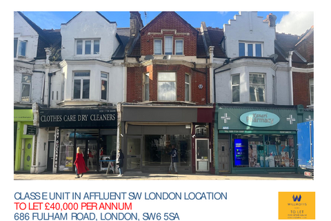 Retail property (high street) to rent, 686-686A Fulham Rd London SW6 5SA