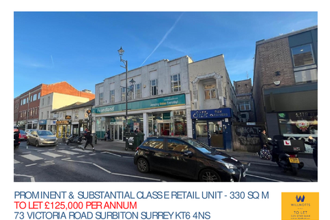 Convenience store to rent, 73 Victoria Rd Surbiton KT6 4NY