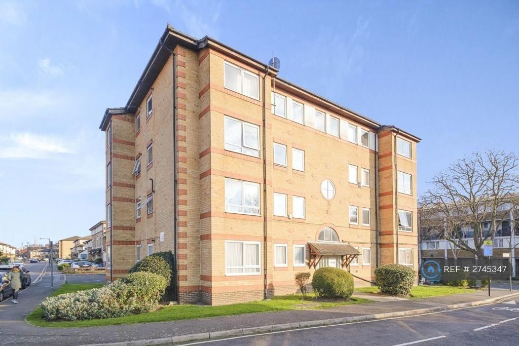 Front Of Block Of Flats