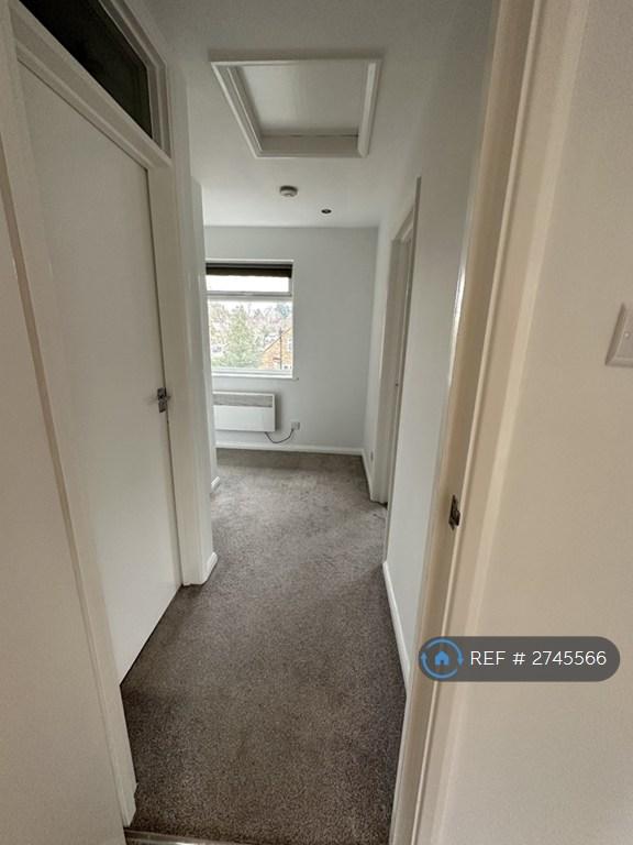 Hallway With Loft Access