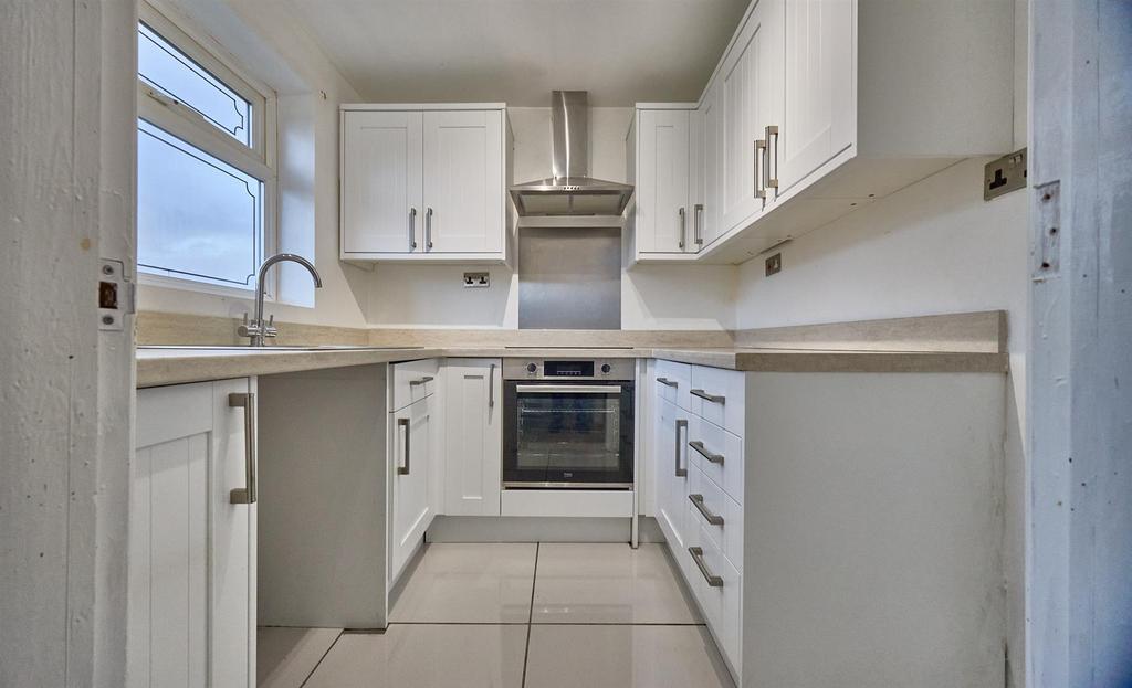 Refitted kitchen to front