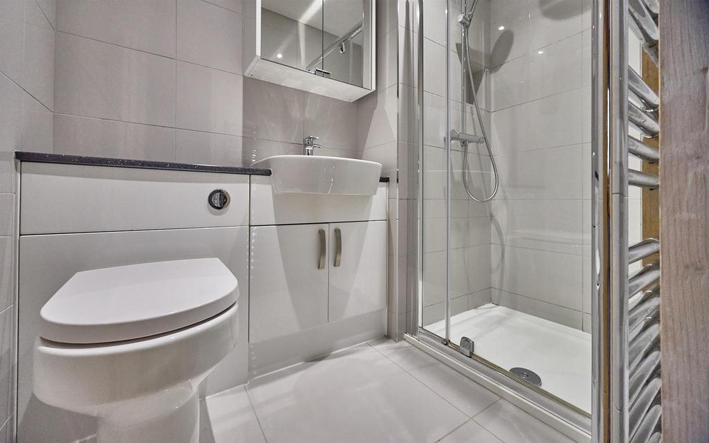 Refitted shower room
