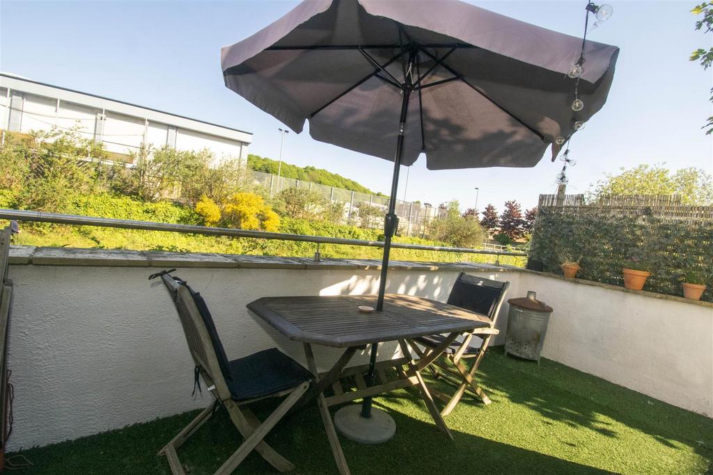 Rear garden