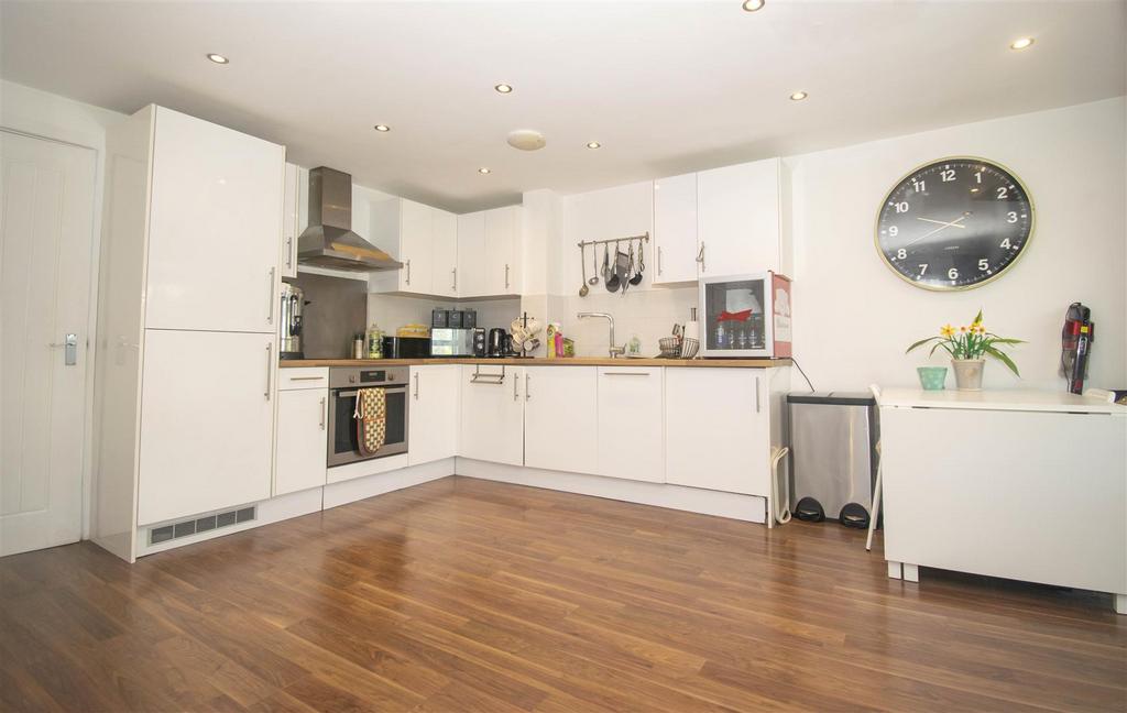 Modern open plan kitchen