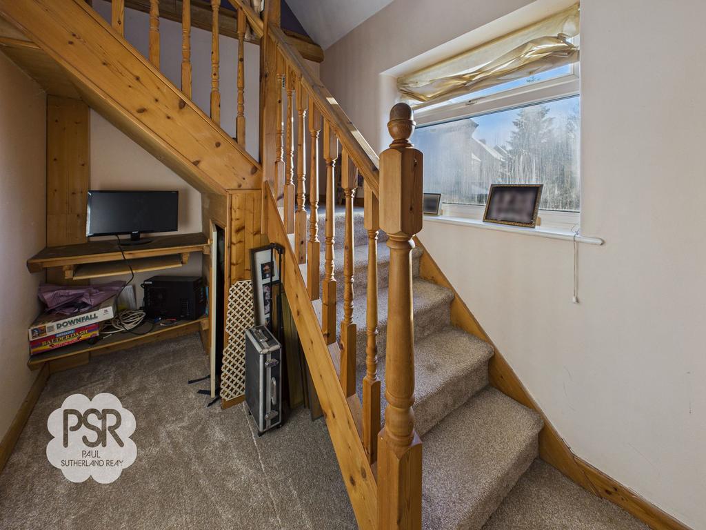First Floor Stairway/ Office