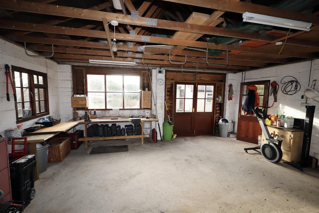 Double garage